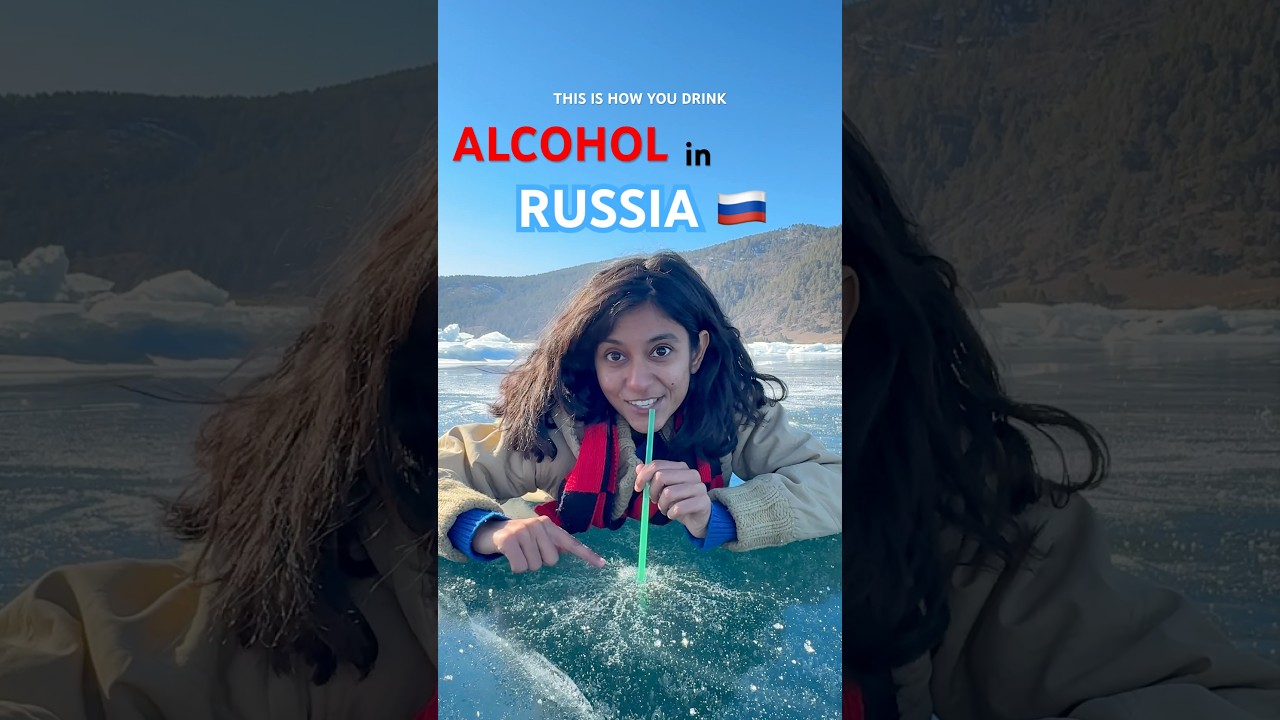 Алкоголь по-русски 🥃🥳 #россия #сибирь ##путешествия #тренд #вирусноевидео #youtubeshorts