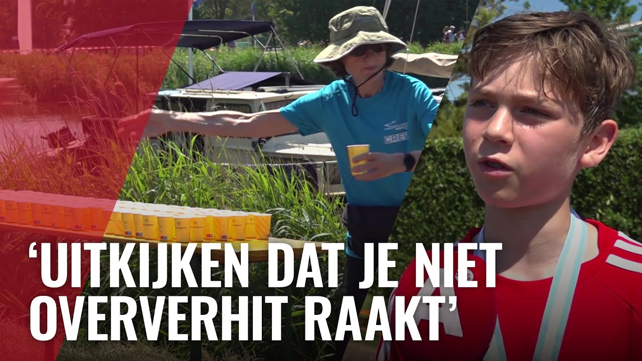 Ondanks de hitte toch hardlopen tijdens de 40e editie van Vechtloop