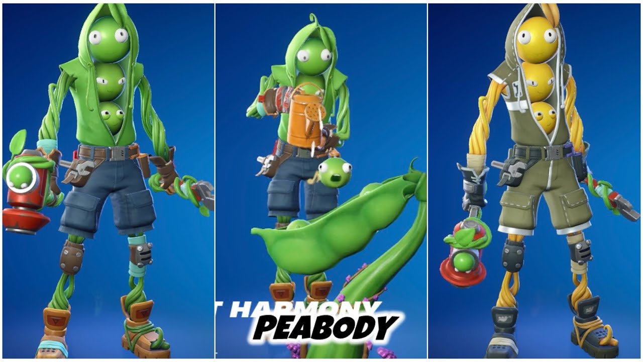 Fortnite New PEABODY Skin with All Chapter 5 Season 3 Dances & Emotes!