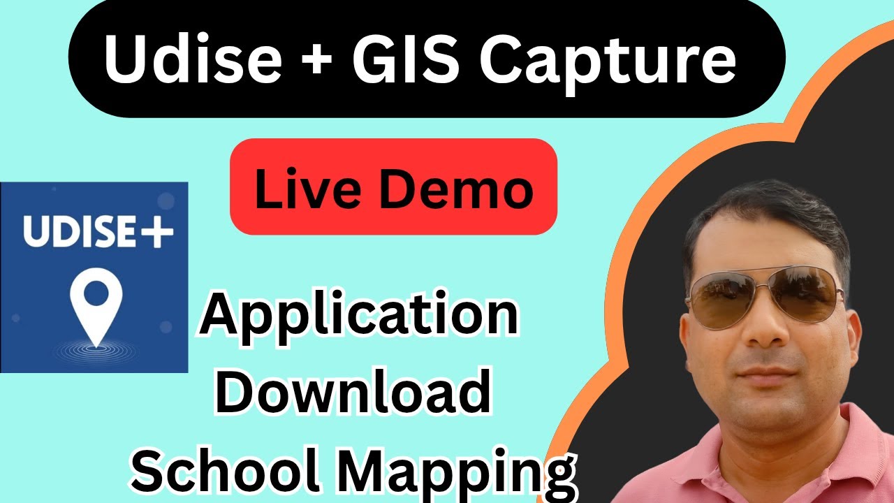 Udise+ GIS Capture Live Demo // udise plus school gis mapping with application