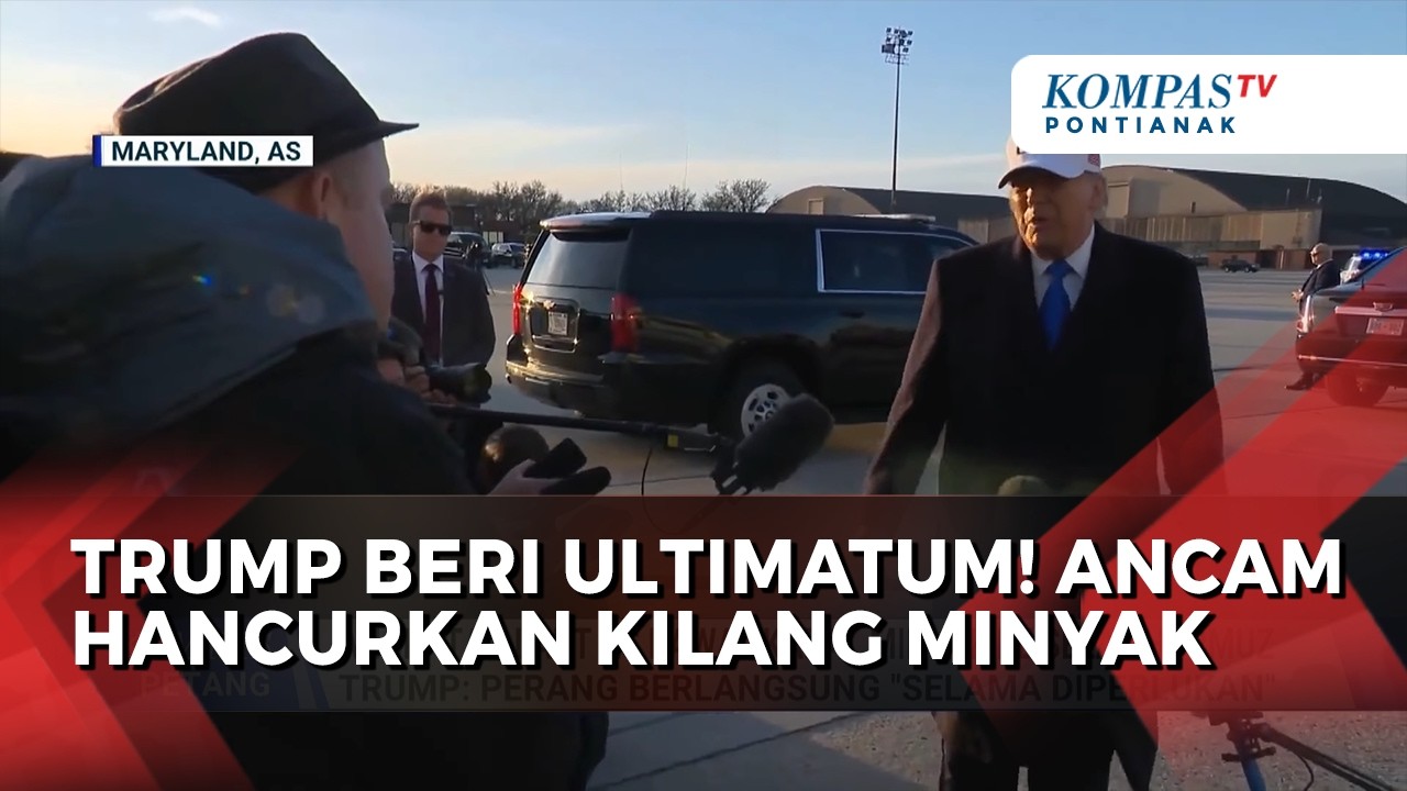 Trump Ultimatum Iran! Sasar Kilang Minyak Iran Jika Selat Hormuz Diganggu
