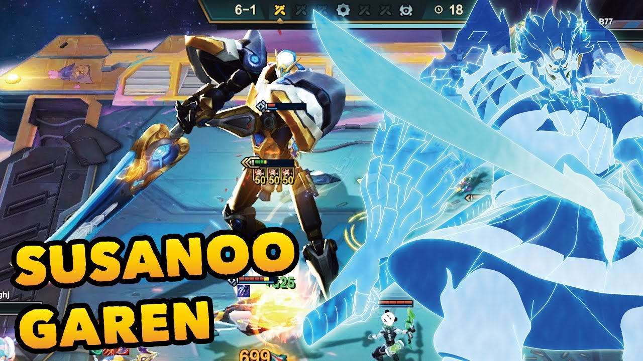 SUSANOO GAREN! 3-STAR TITAN GAREN! | TFT SET 3 | Teamfight Tactics | 聯盟戰棋