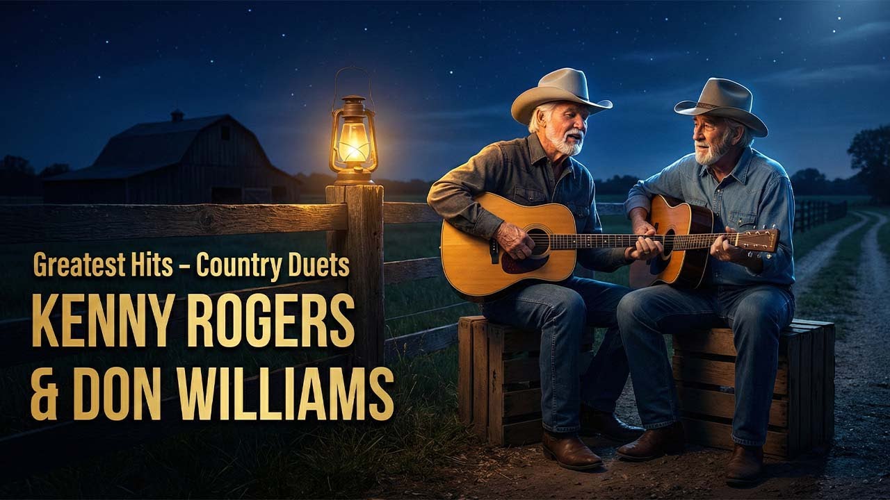 Best Male Country Voices of All Time 🎶 Don Williams & Kenny Rogers  Greatest Hits