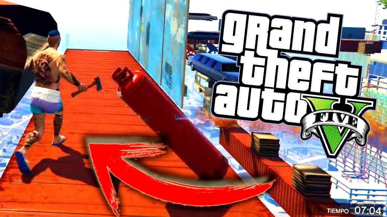 ME PERSIGUE LA BOMBONA !!! DEATH RUN GTA V