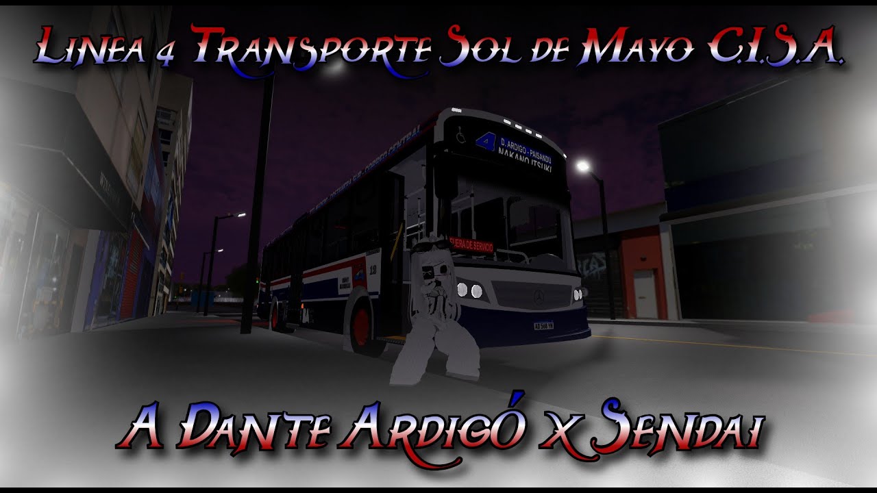 Viaje de Linea 4 Transporte Sol de Mayo C.I.S.A. | [Int. 12] Tarde| FF.CC Dante Ardigó y Libertad