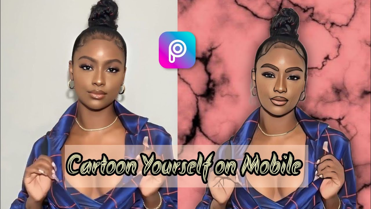 How to Make a Cartoon of Yourself📲 // Cartoon Yourself No Drawing Needed with PicsArt App✨