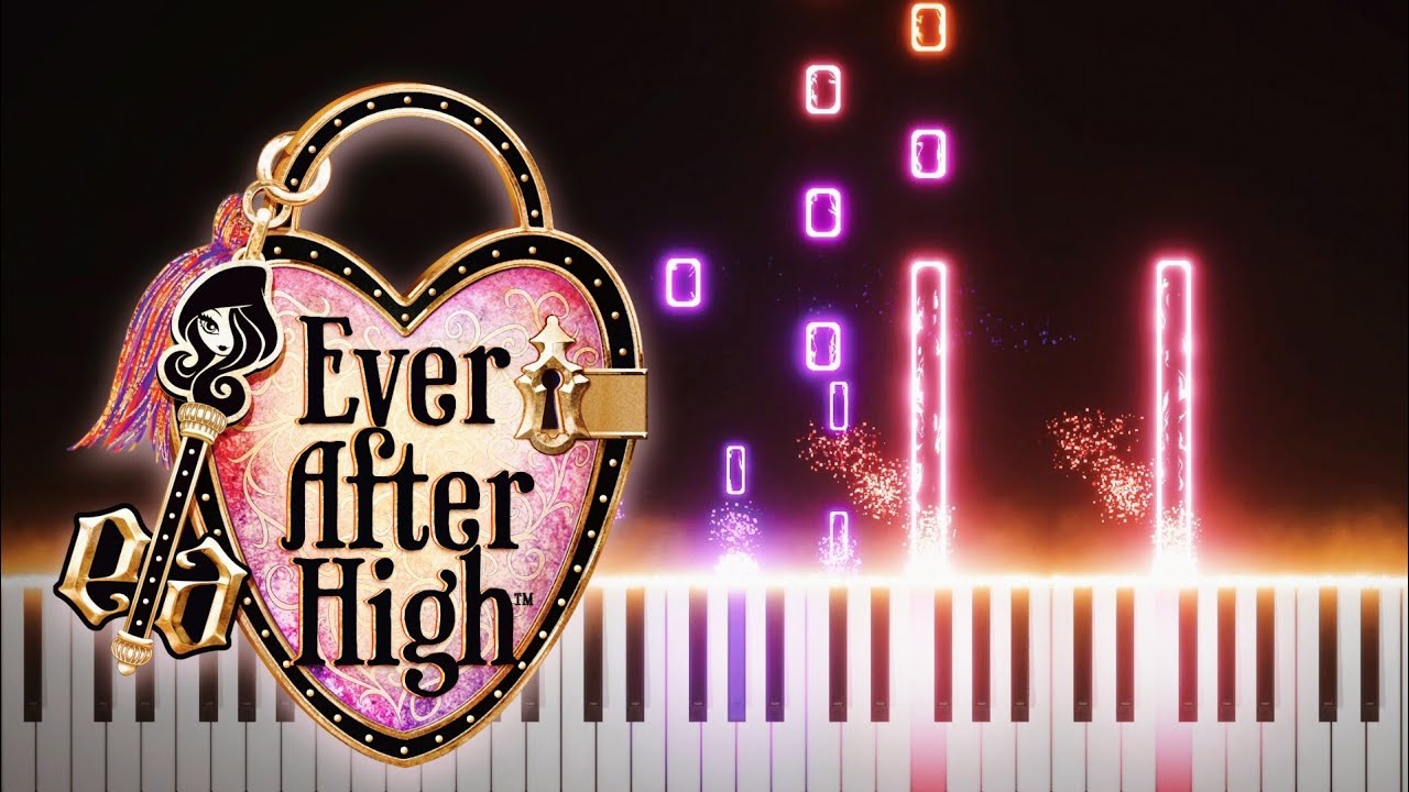 Ever After High Theme Song | PIANO COVER (3k subs special)