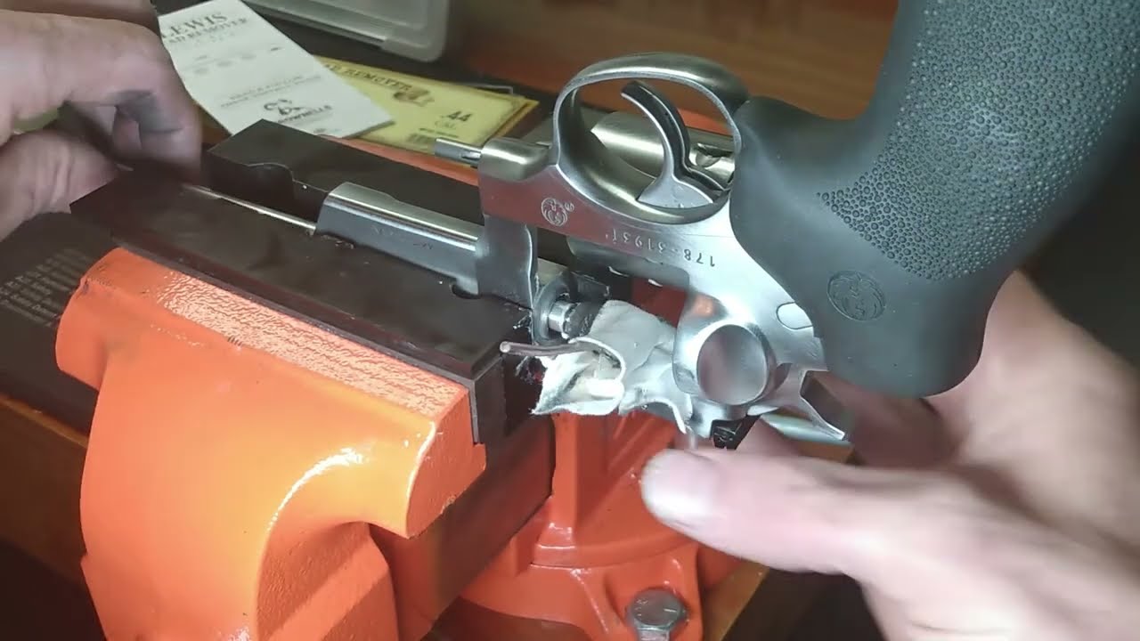 6. Cast Bullet Path 11 degree Forcing Cone (2 of 2 Revolver forcing cone and polish technique)