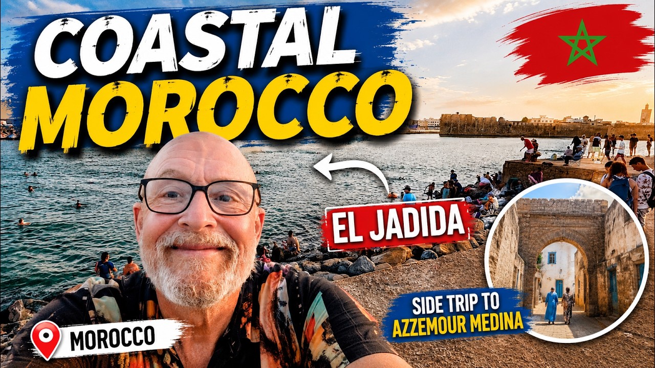 El Jadida, Morocco.  A buzzing beach town!