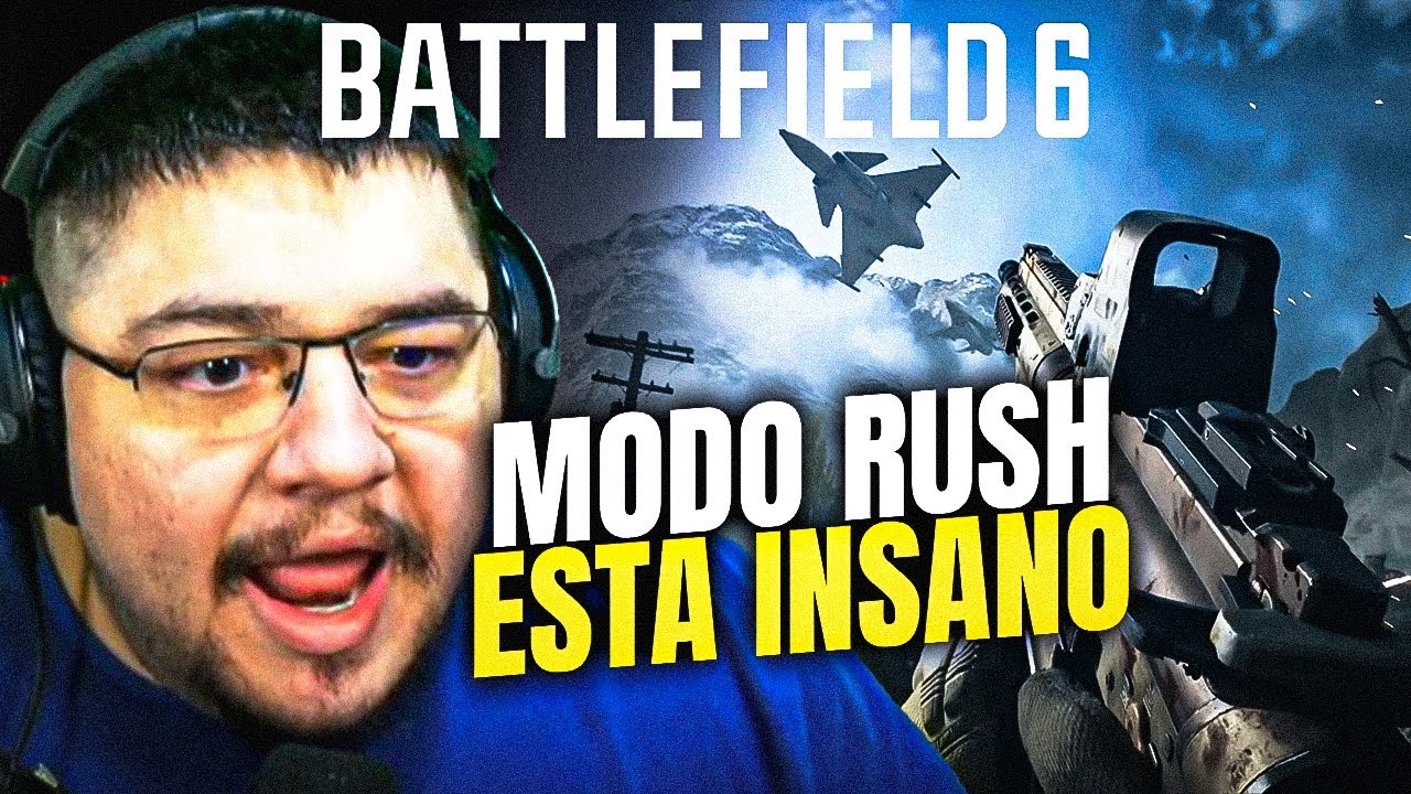 CAOS TOTAL! O MODO RUSH ESTA INSANO NESSE MAPA | BATTLEFIELD 6