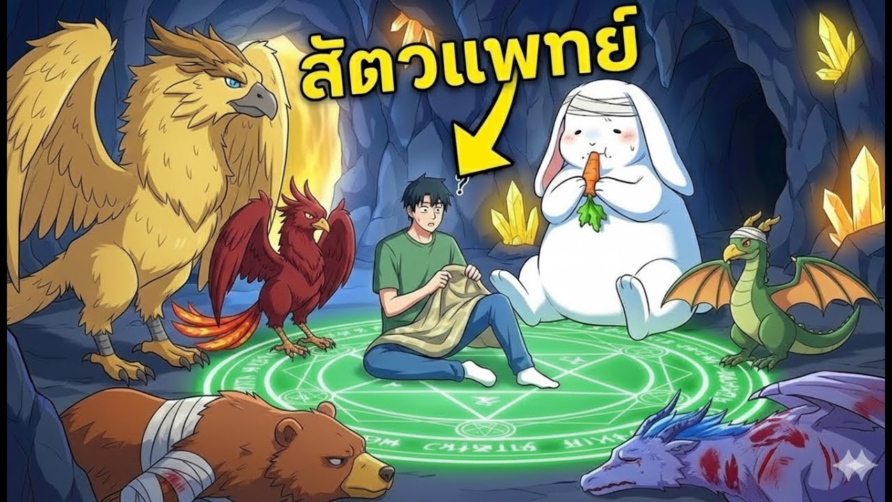 โดนมังกรอัญเชิญไปต่างโลก ให้ไปรักษาสัตว์เลี้ยงเฉยเลย!-มังงะ