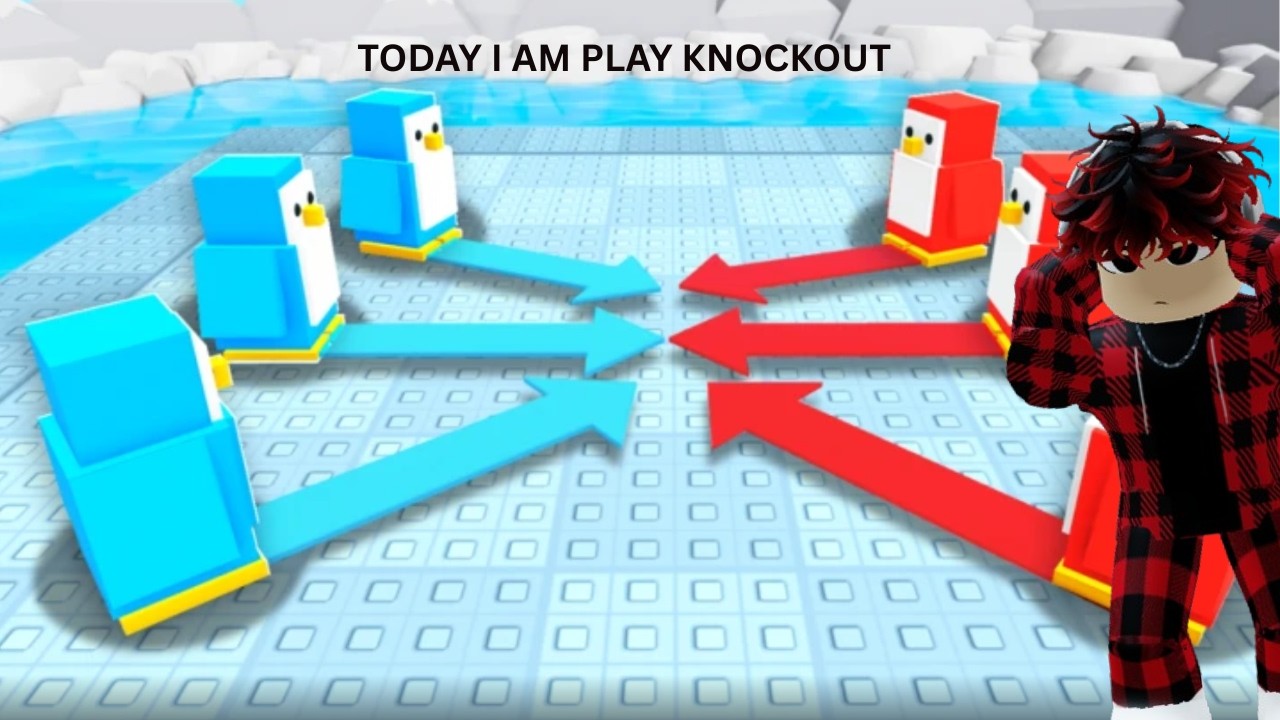 TODAY WE ARE PLAYING KNOCKOUT #roblox #KNOCKOUT