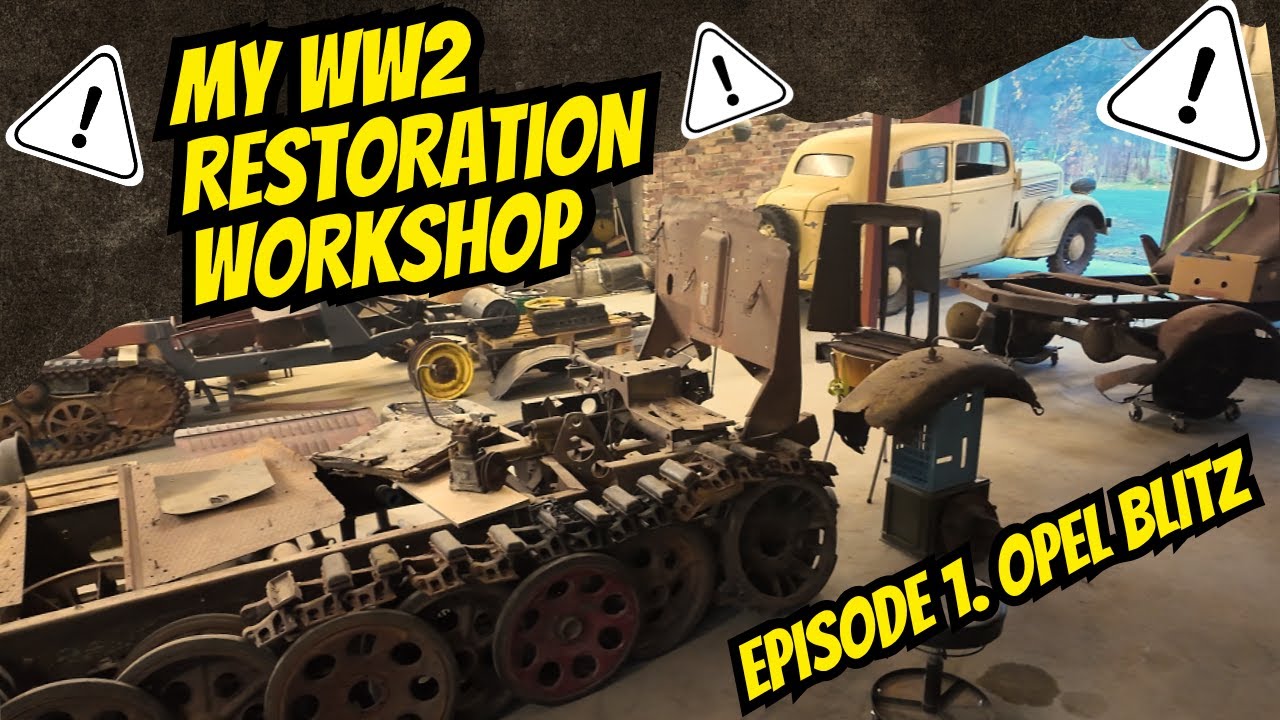 WW2 Opel blitz  restoration