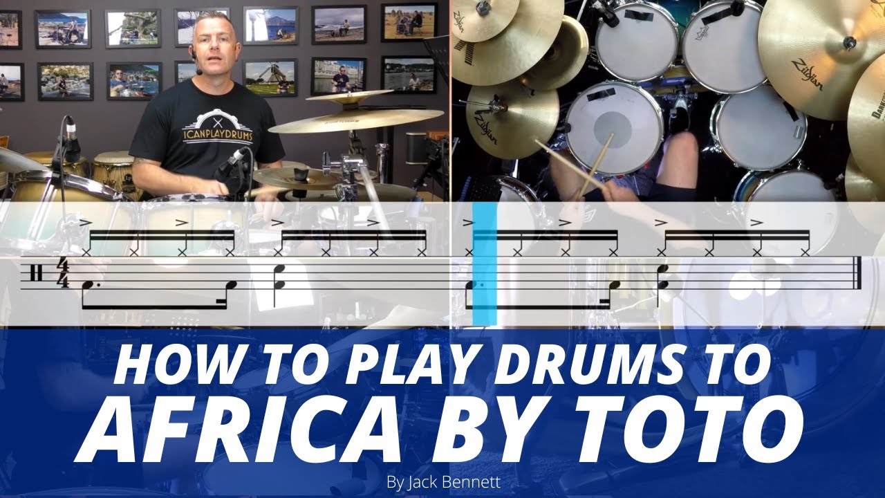 Как играть «Африку» Тото на барабанах!
