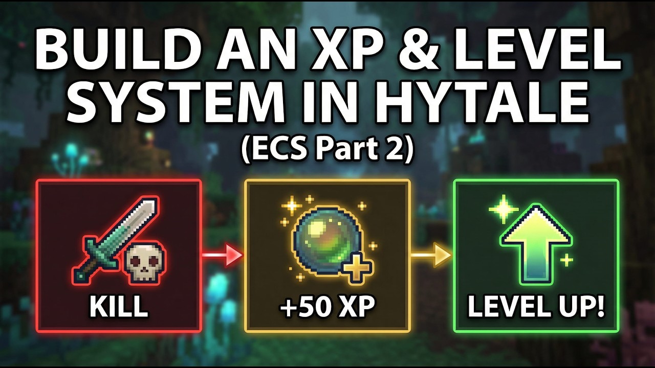 Build an XP & Level System in Hytale (ECS Part 2)