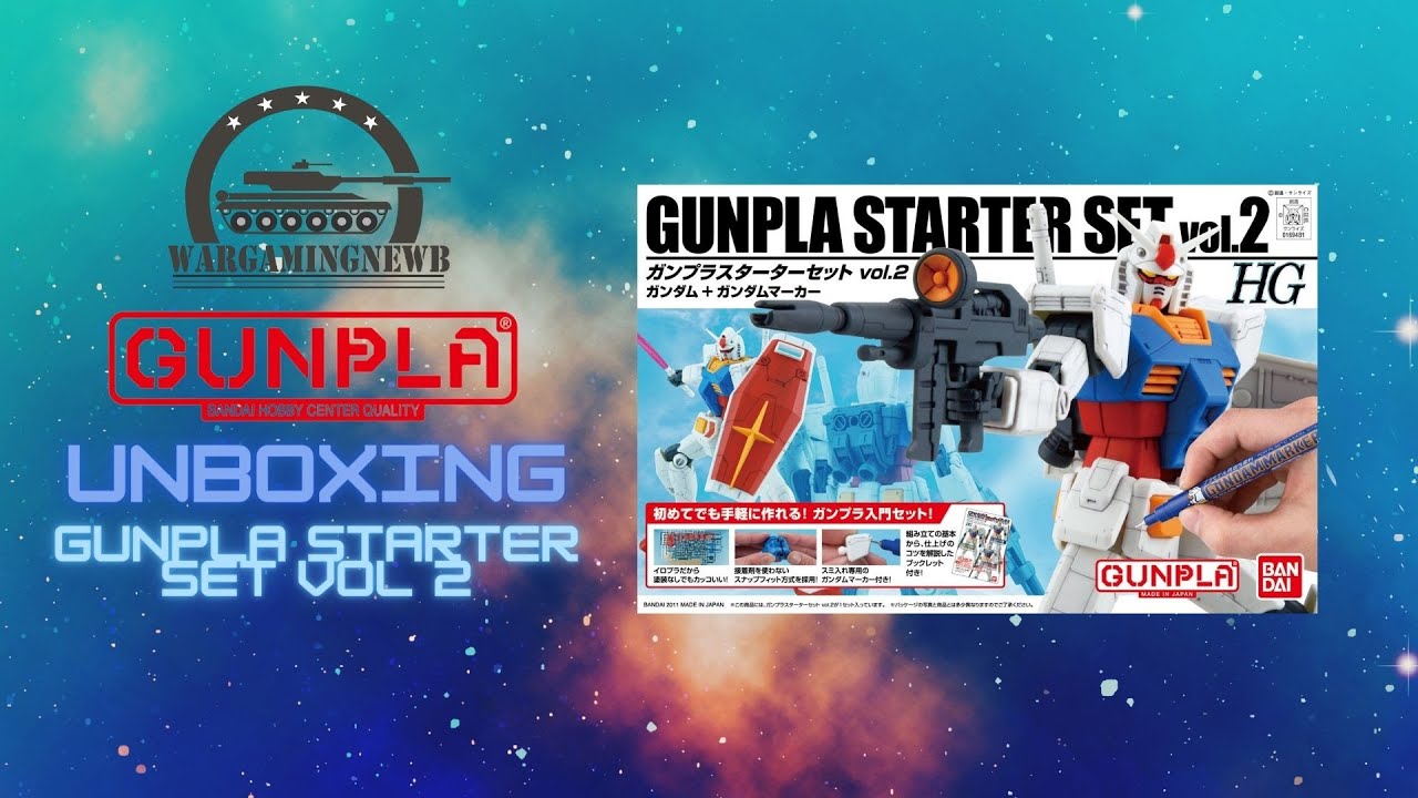 Unbox and Build: Bandai's Gunpla Starter Vol. 2 #unboxing