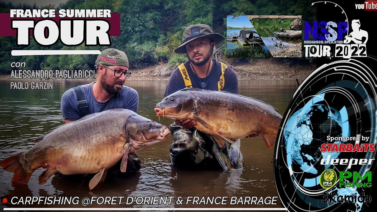 3] FRANCE SUMMER TOUR Carpfishing @ Foret d'Orient & France Barrage - Tour 2022