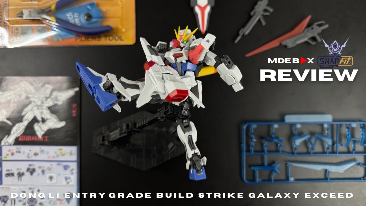 DONG LI BUILD STRIKE GALAXY EXCEED BOOTLEG | ASMR UNBOXING | REVIEW |