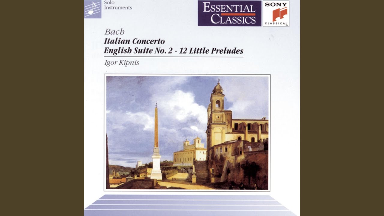 12 Little Preludes: Prelude in G Minor, BWV 929