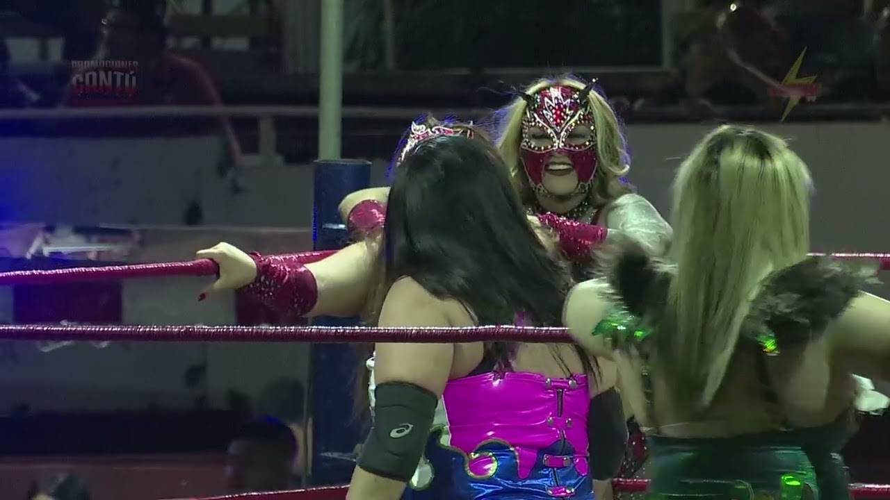 La Hiedra & Lady Flammer VS Ayako Hamada & Keyra