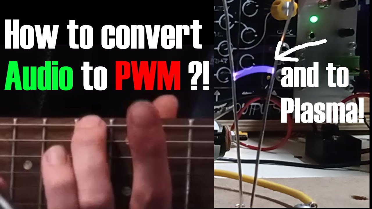 How to convert audio to PWM + plasma arc music