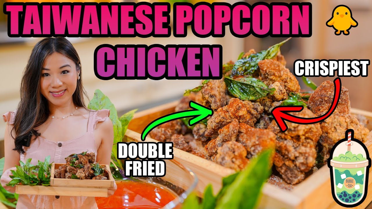 The BEST TAIWANESE POPCORN CHICKEN  Recipe 🍿🐥