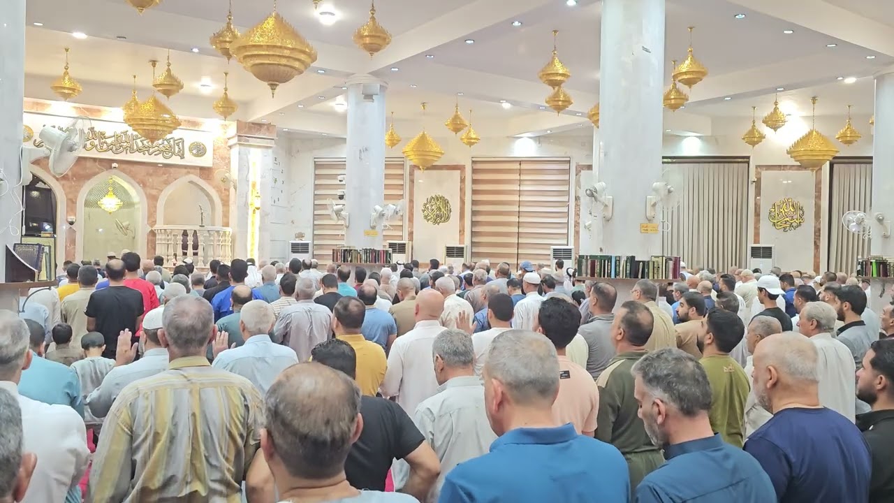 صلاة العشاء في جامع خالد بن الوليد القارئ عبد الملك المشايخي 2025/10/29