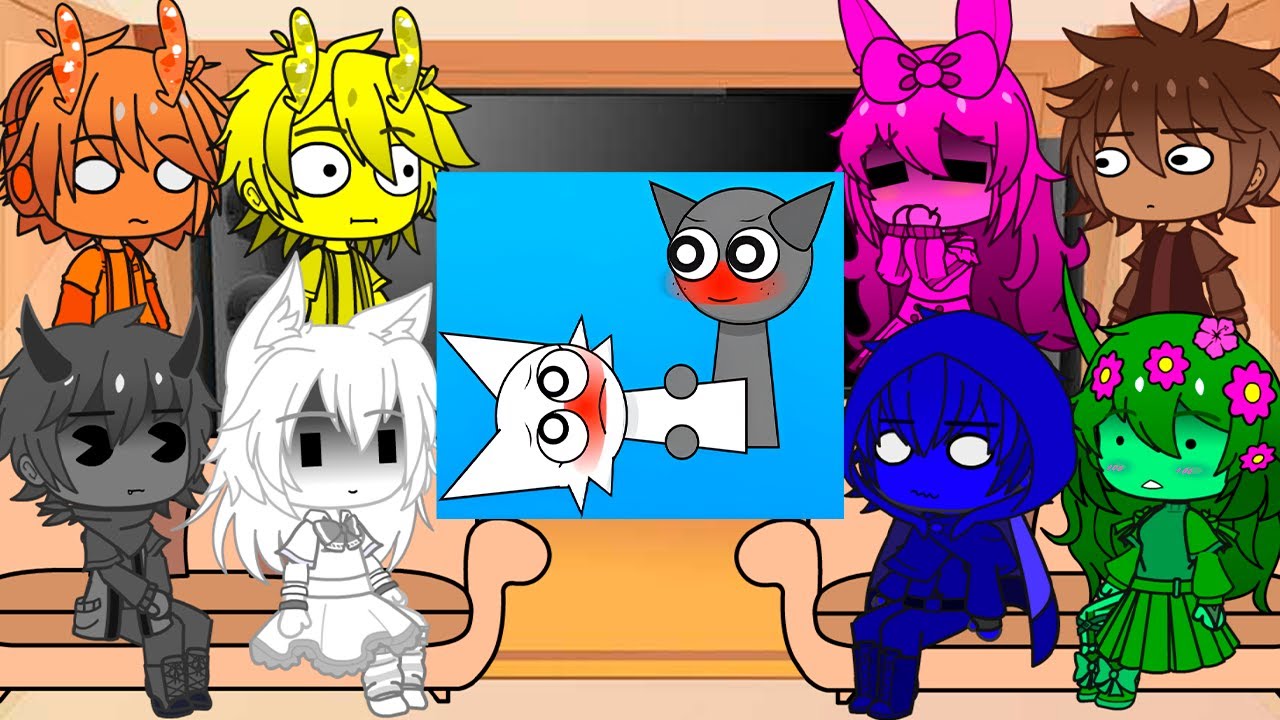 Sprunki Incredibox react to TikToks/Themselves/Memes #16
