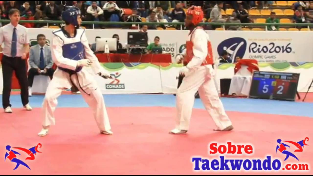 Taekwondo Panam Qualification Steven Lopez (USA) / Lenn Hypolite (TTO)