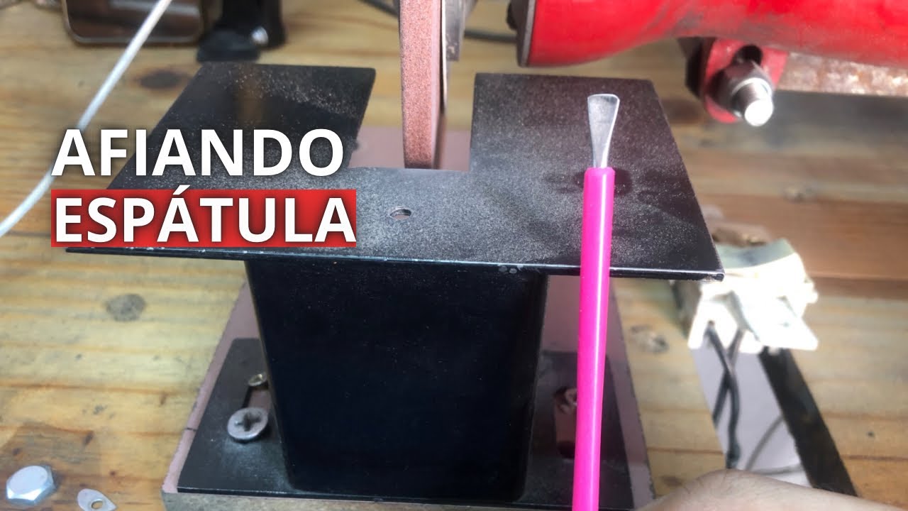 COMO AFIAR ESPÁTULA ( Isis Cutelaria)