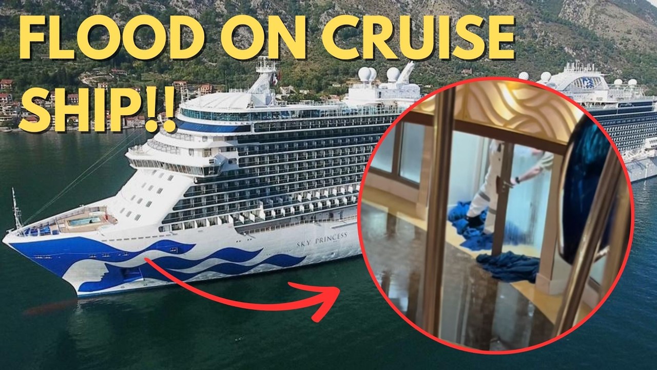 Massive Flooding on Cruise Ship Caught on Camera!