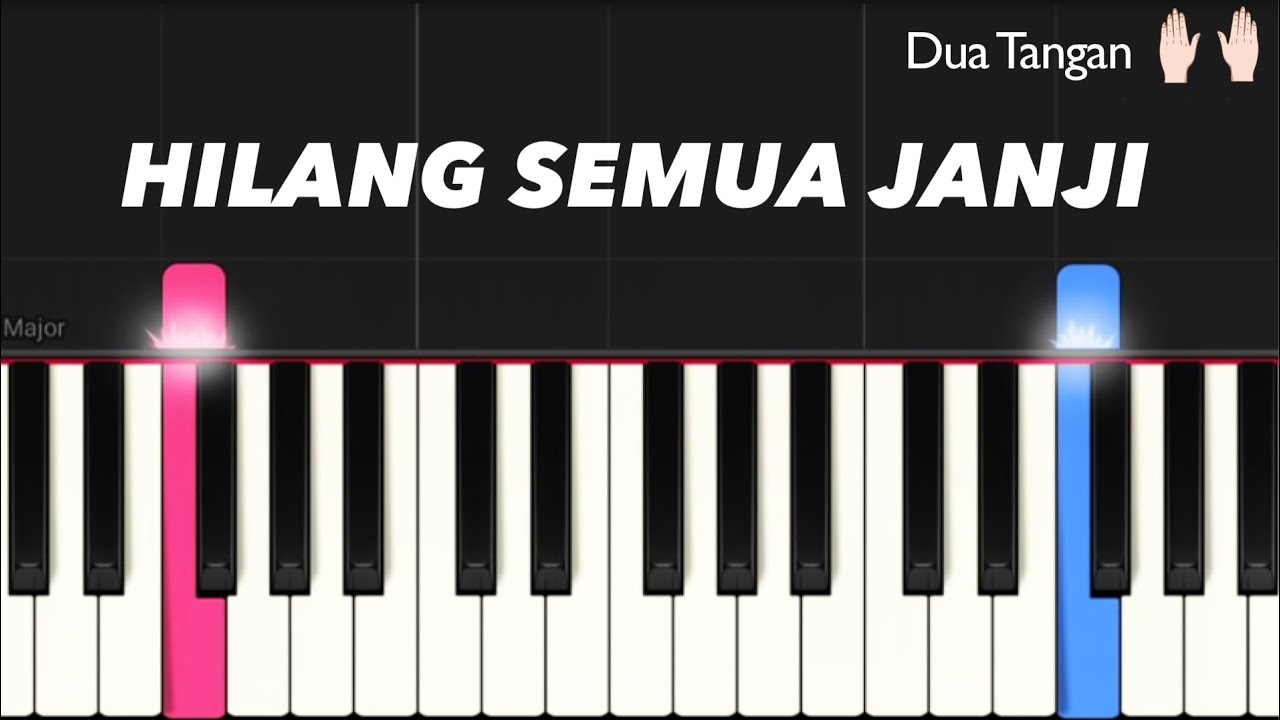 Hilang Semua Janji | Piano Tutorial Mudah