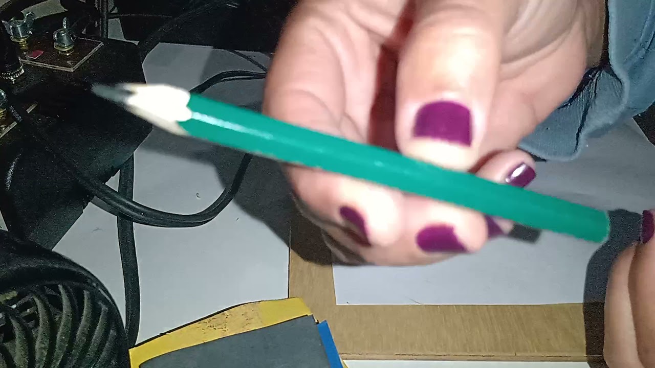 Carbono caseiro para transferir desenho na madeira antes de pirografar