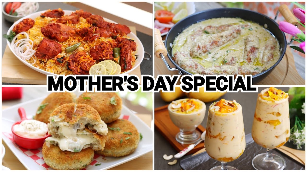 MOTHER'S DAY SPECIAL DINNER MENU by (YES I CAN COOK)