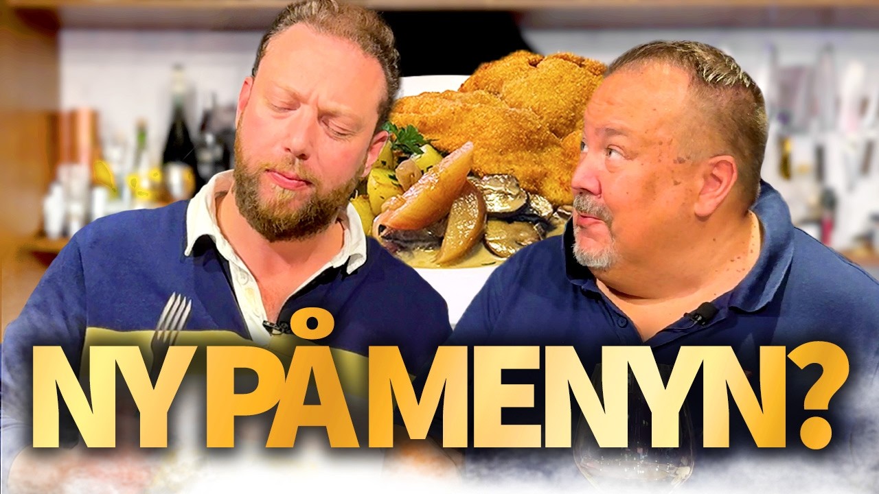 Platsar Nickes schnitzel på Roys meny? | Roy Nader & Nicke Vinsmart