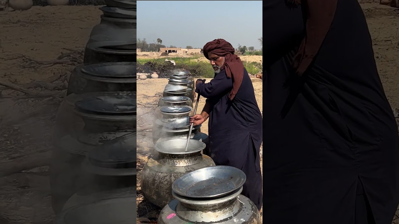 Desert Wedding Food Preparation Near Pak-Ind Border | Traditional Wedding Food Ceremony in Cholistan