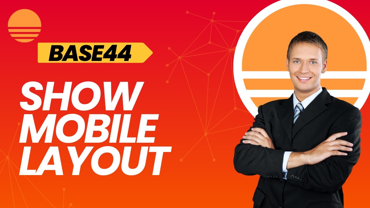 How to Show Mobile Layout in Base44 | Easy Guide 2026
