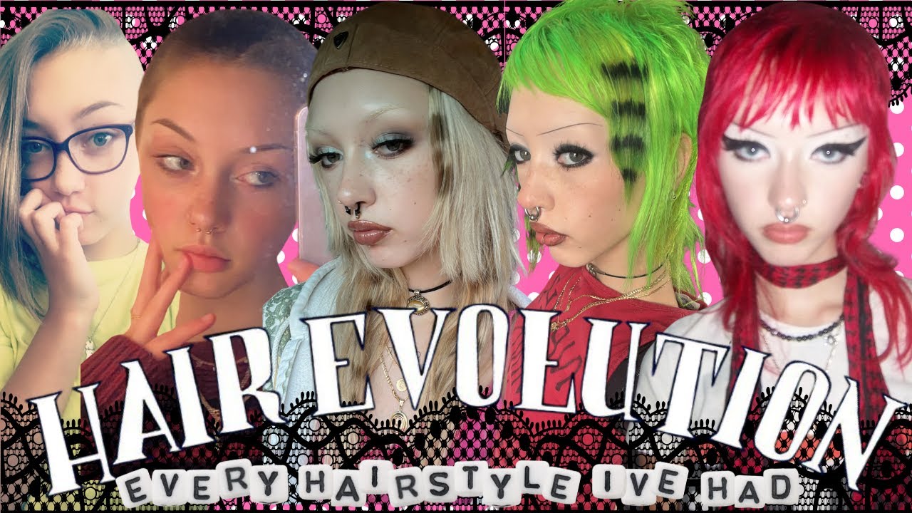 MY HAIR EVOLUTION (every hair style ive ever had in my life)