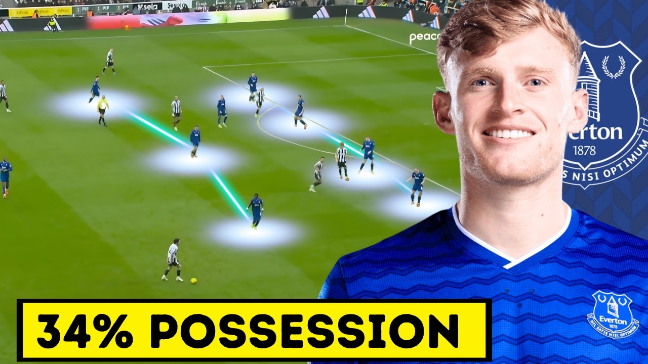 How Everton BEAT Newcastle With Only 34% Possession