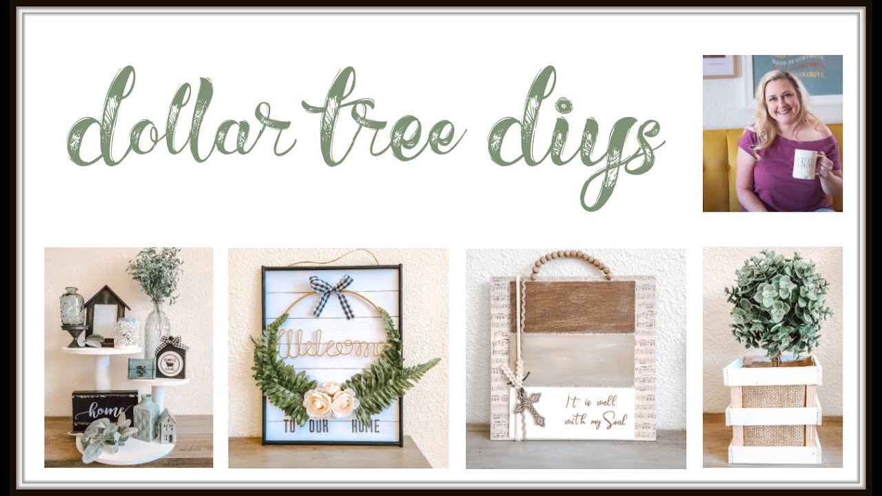Dollar Tree Farmhouse Neutral Decor | DIYs | Friend Friday Hop with Heidi Sonboul