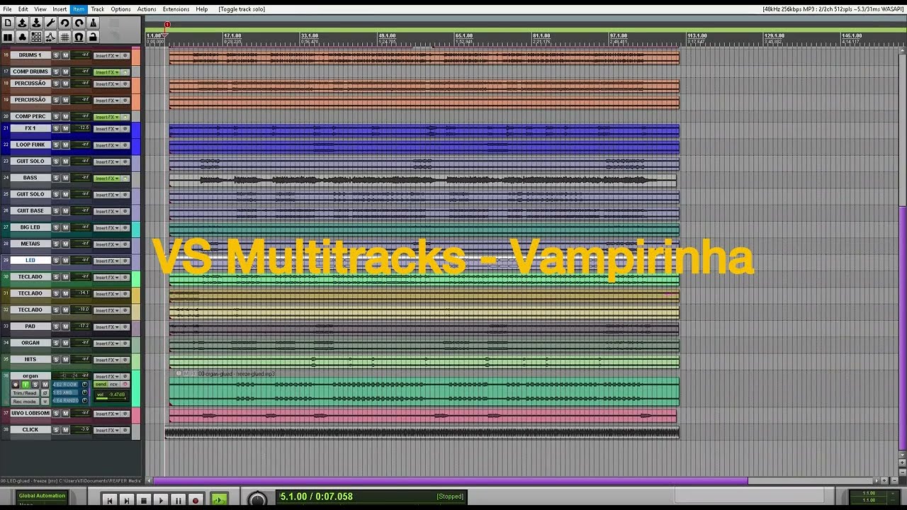 Playback e VS MULTITRACKS - Vampirinha