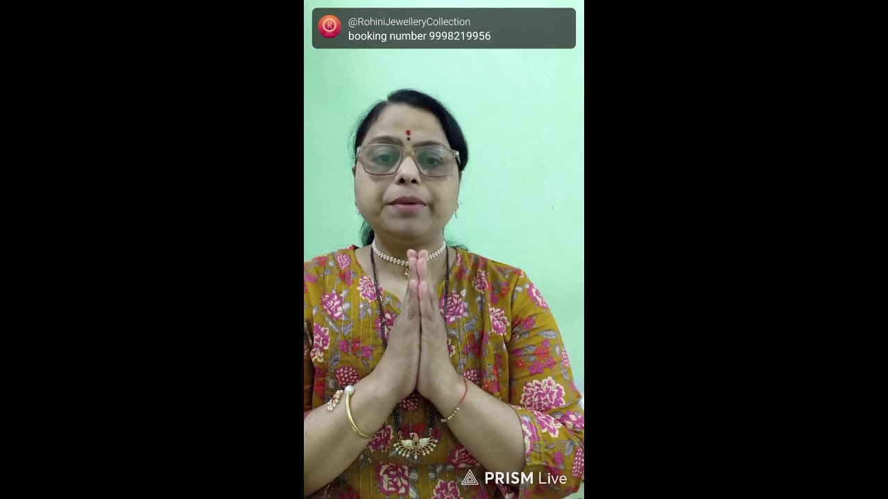 Live streaming of Rohini Jewellery Collection