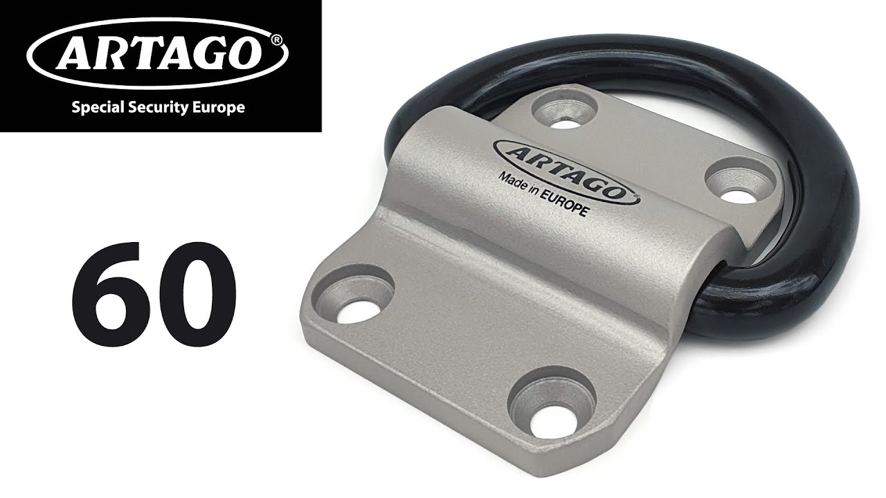 Artago 60 - High Security Floor Anchor with Tilting Ring ø20