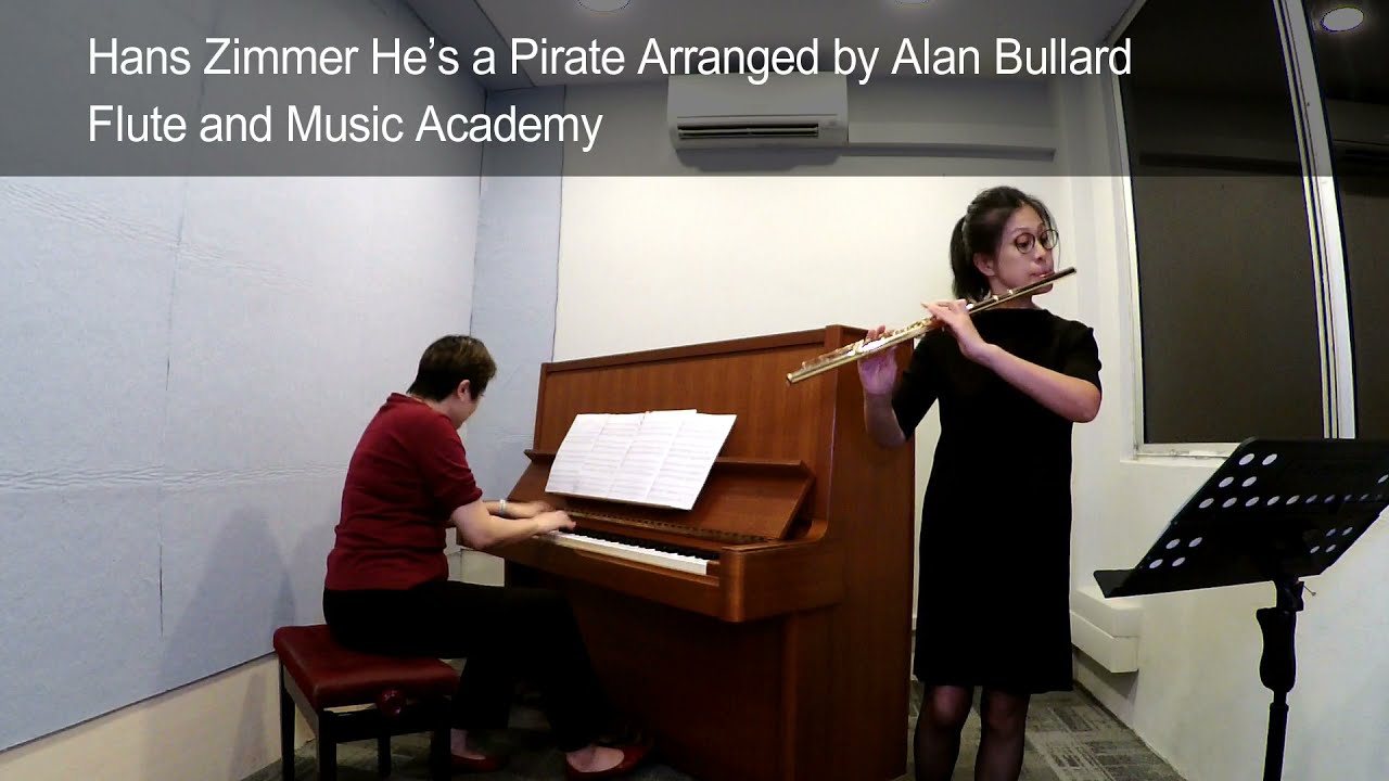 Flute ABRSM Grade 3 from 2022, C3 Hans Zimmer He’s a Pirate Arranged by Alan Bullard