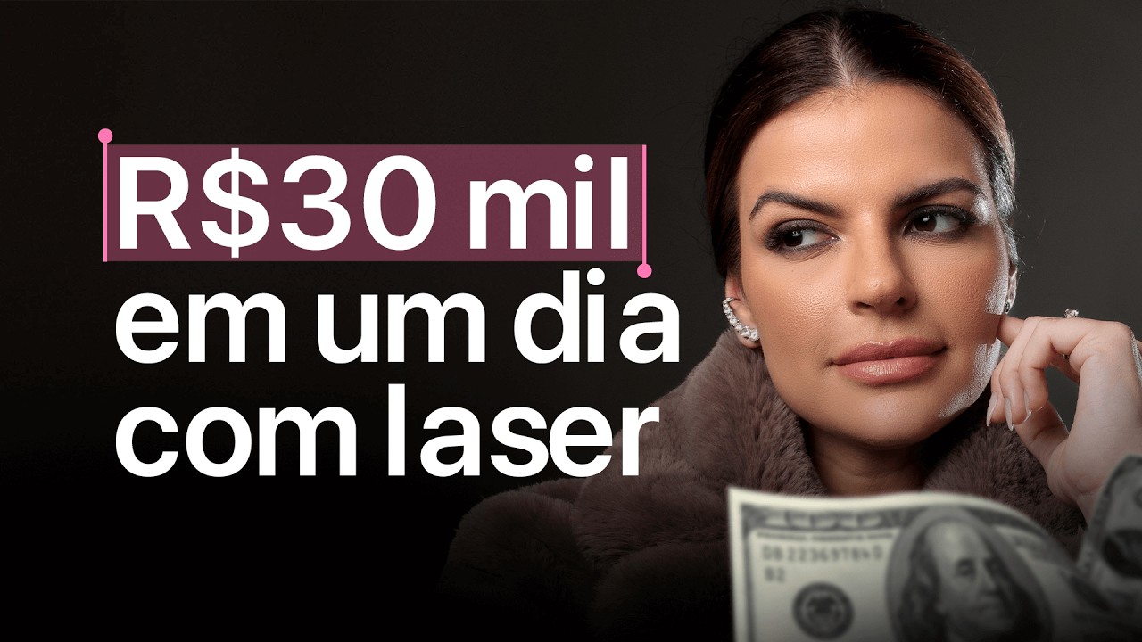 Como eu faturo R$30 MIL EM UM DIA na minha clinica | C&iacute;lios, sobrancelha, boca, cabelo, maquiagem...