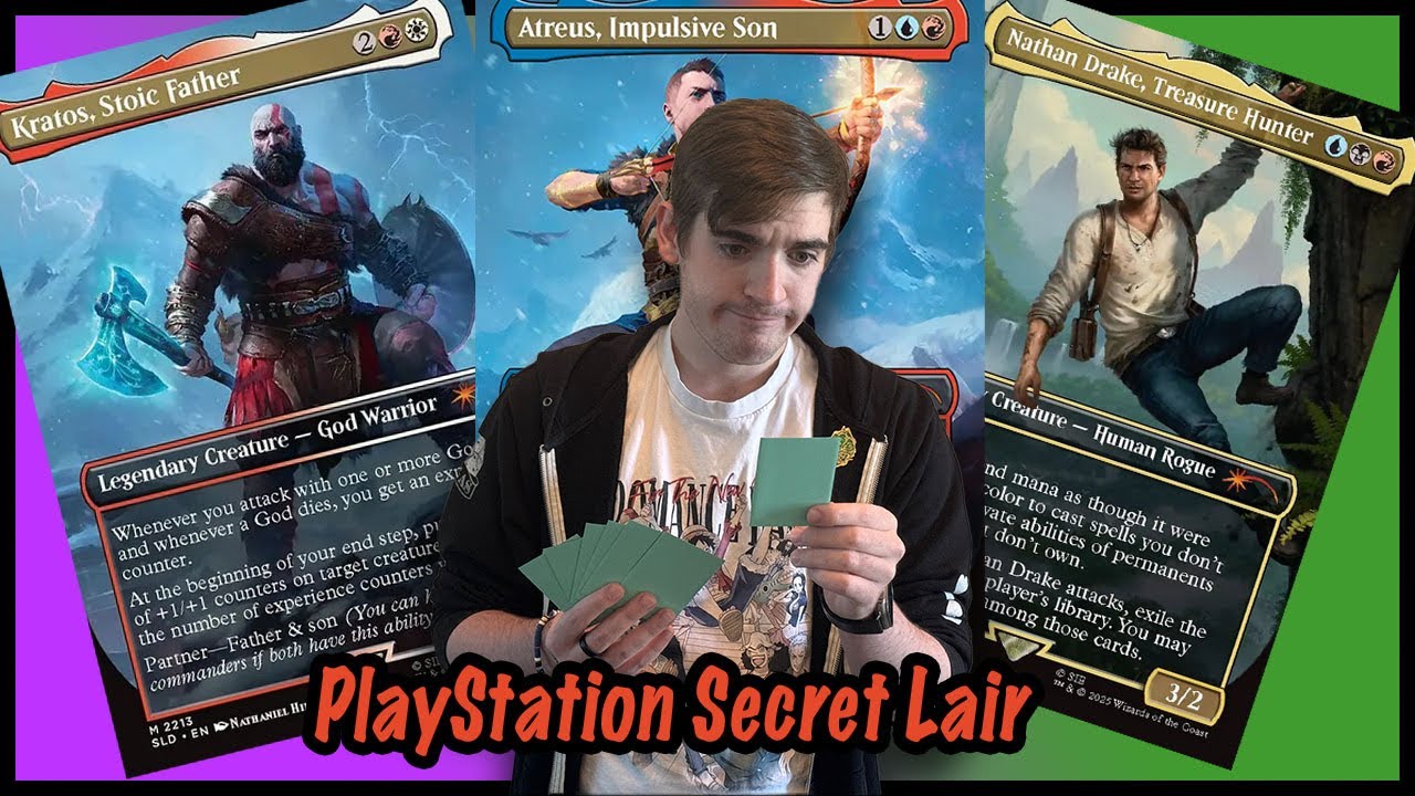 PlayStation Secret Lair Opening! Uncharted & God of War: Norse