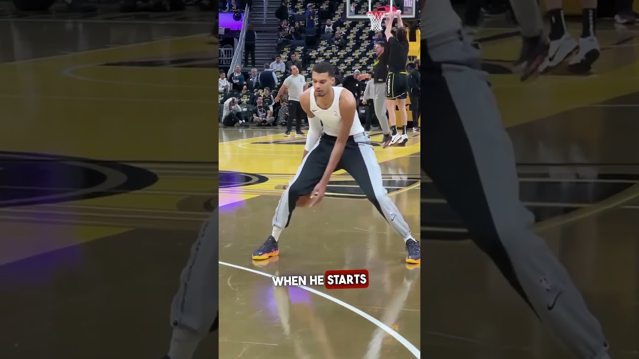 Victor Wembanyama Has The Best NBA Workout!