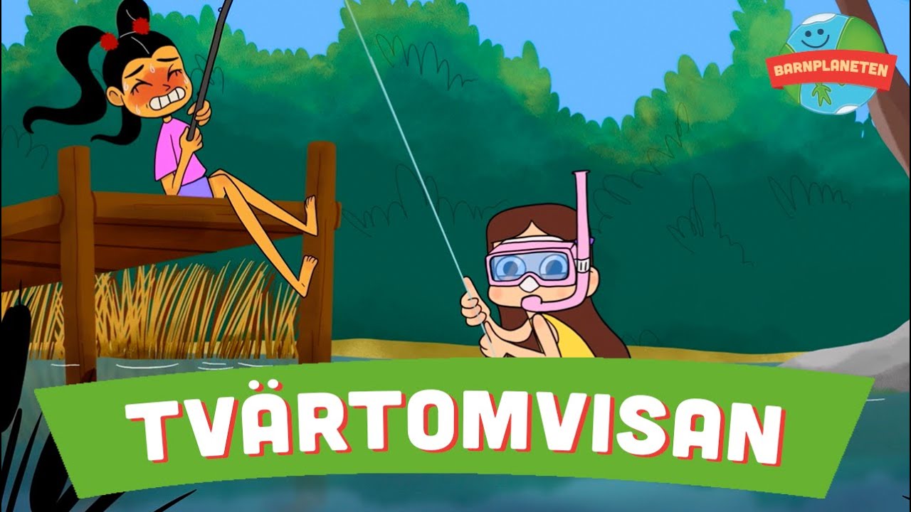 Tvärtomvisan - Animerad Barnplaneten-video