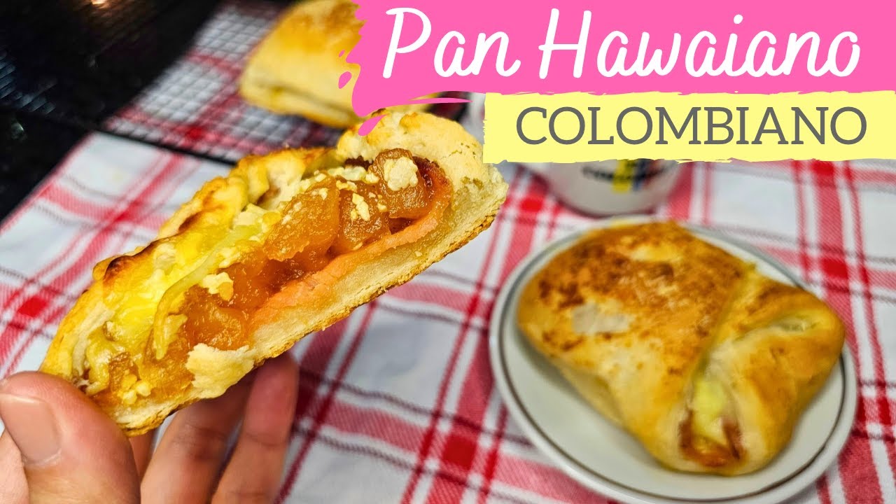 Pan Hawaiano Colombiano🥐🍍Panadería Colombiana💛