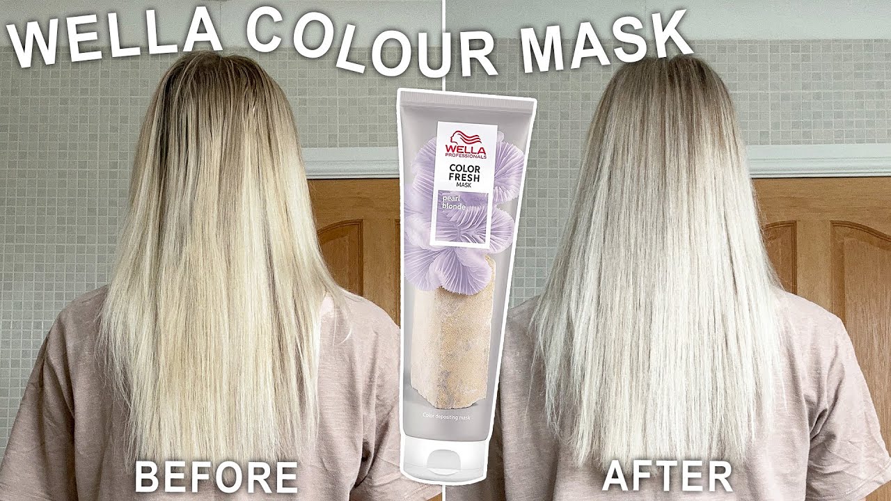 WELLA COLOUR FRESH MASK IN PEARL BLONDE... DOES IT REALLY WORK?
